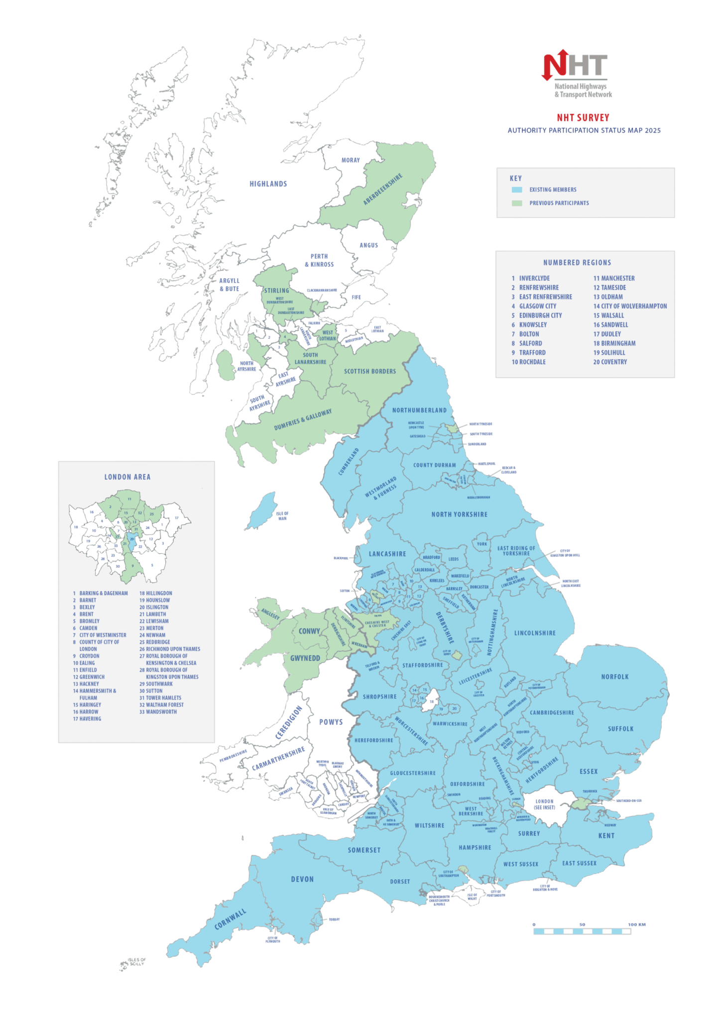 NHT Members - The National Highways and Transport Survey